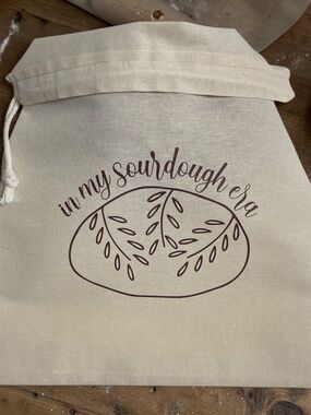 Farmhouse Organic "In My Sourdough Era," Reusable Sourdough Bread Keeper